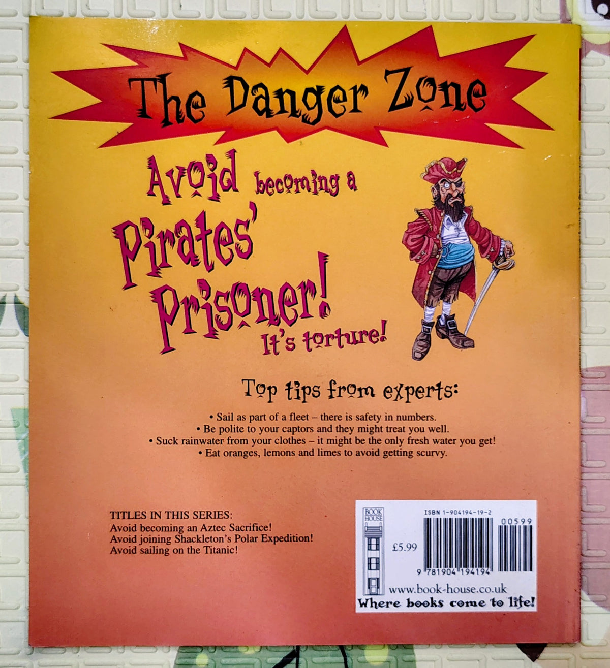 Avoid Becoming a Pirates Prisoner by John Malam | Non fiction