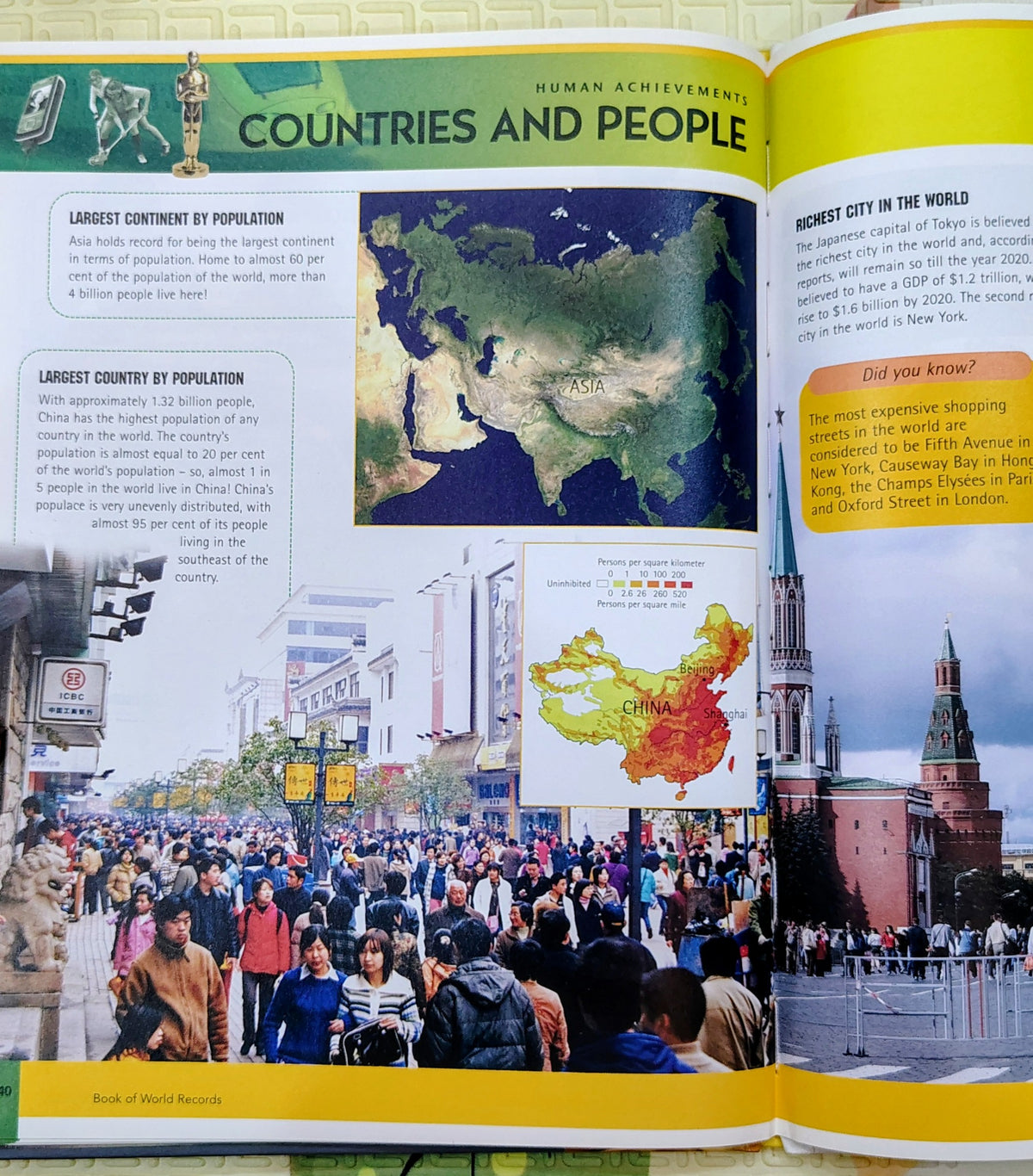 Book of World Records Human Achievements | World Records