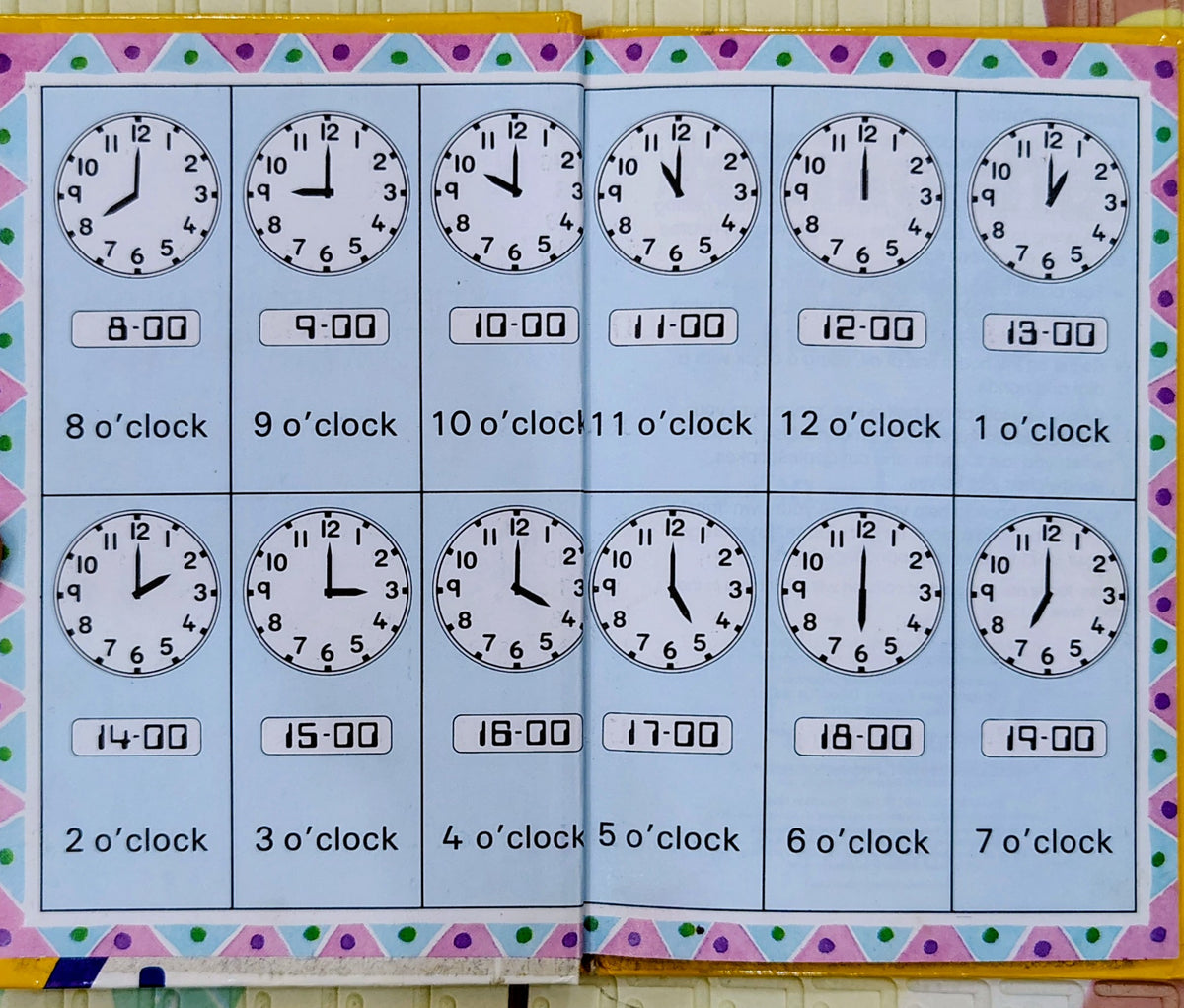 Telling the Time | Ladybird | Mini Book