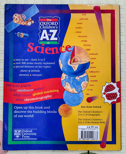 The Oxford Children's A to Z of Science by Terry Jennings