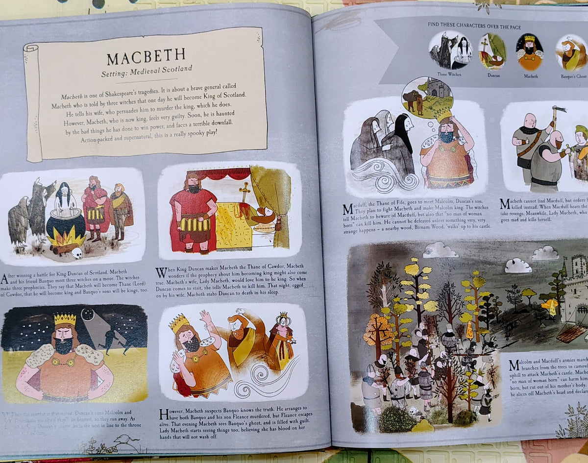 Where's Will? Find Shakespeare Hidden In His Plays by Anna Claibourne | Stories and Search and Find