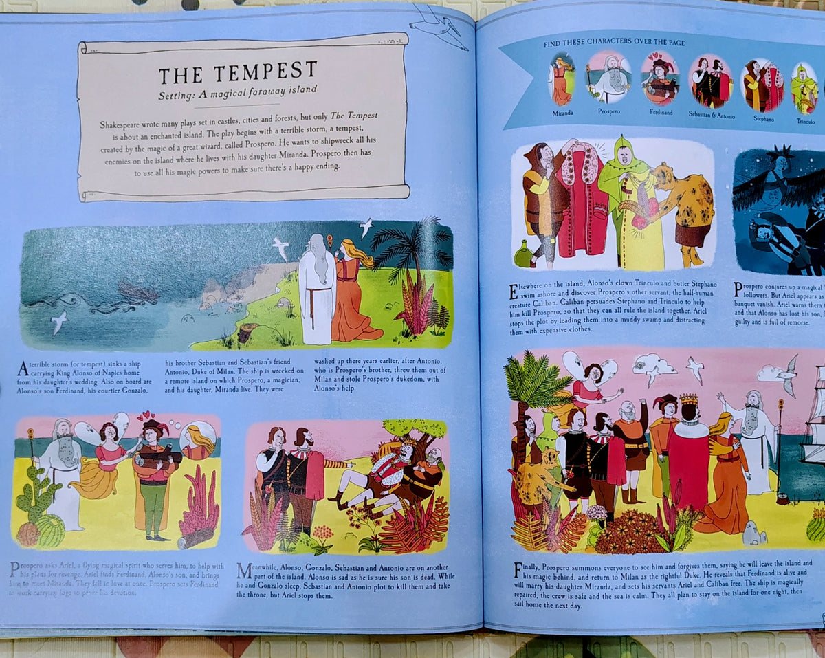 Where's Will? Find Shakespeare Hidden In His Plays by Anna Claibourne | Stories and Search and Find