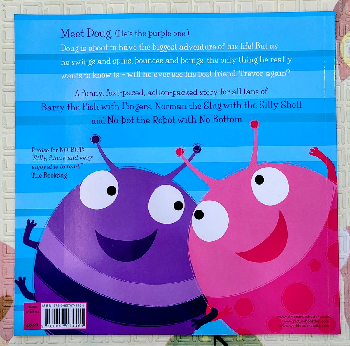 Doug The Bug That Went Boing! by Sue Hendra | Simon Schuster