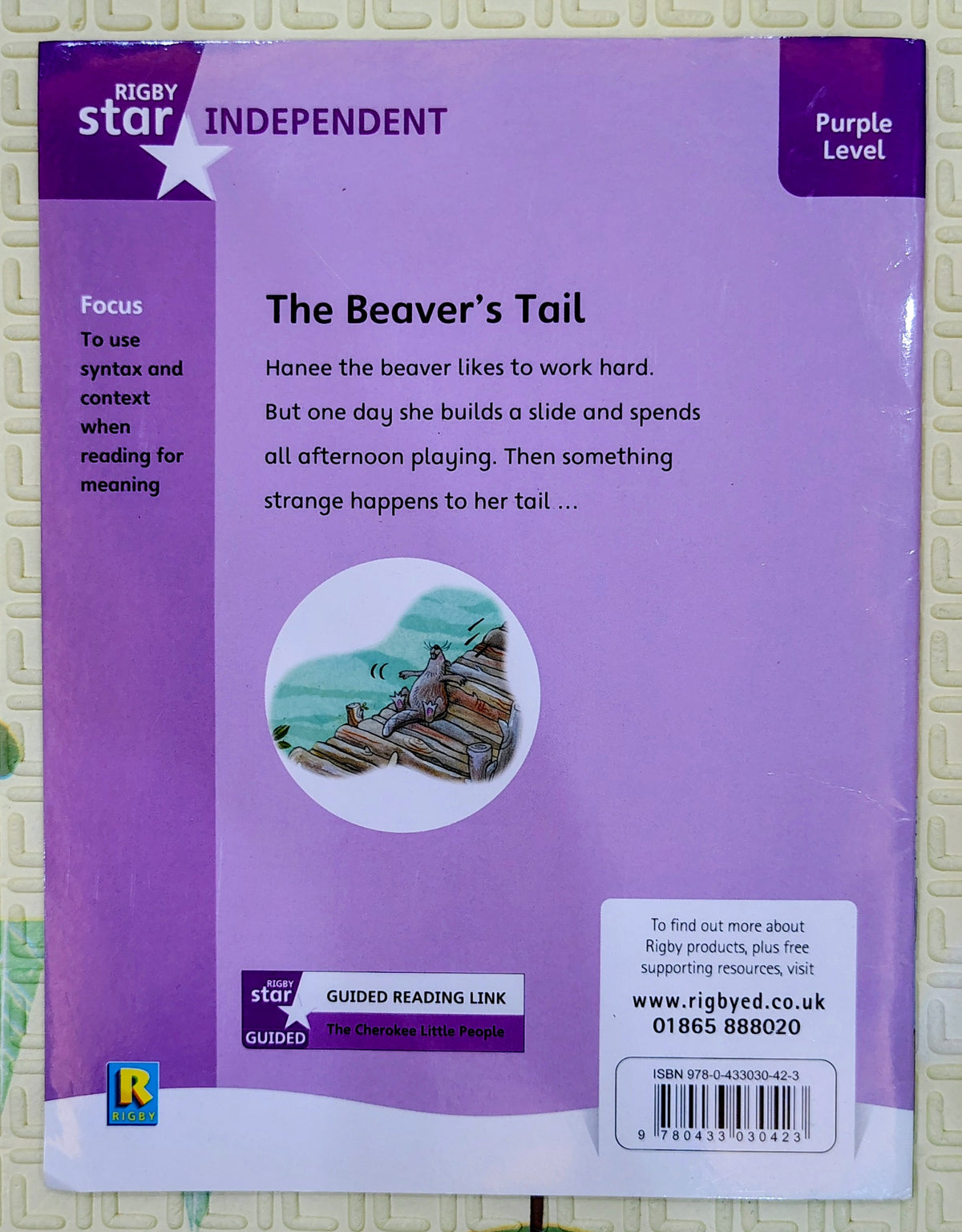The Beaver's Tail by Carrie Weston | Rigby Star Purple Level