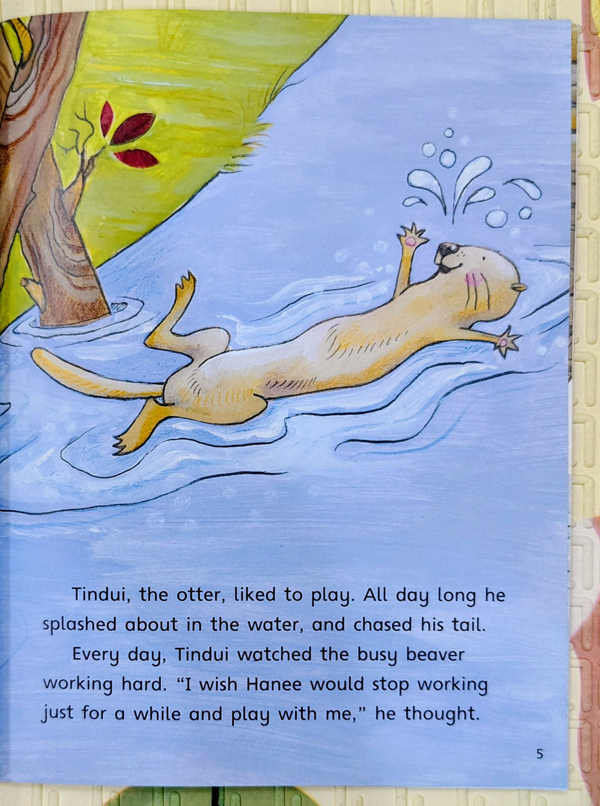 The Beaver's Tail by Carrie Weston | Rigby Star Purple Level