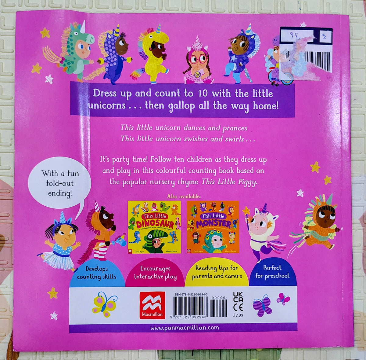 This Little Unicorn by Coral Byers & Alberta Torres | Macmillan Counting Book