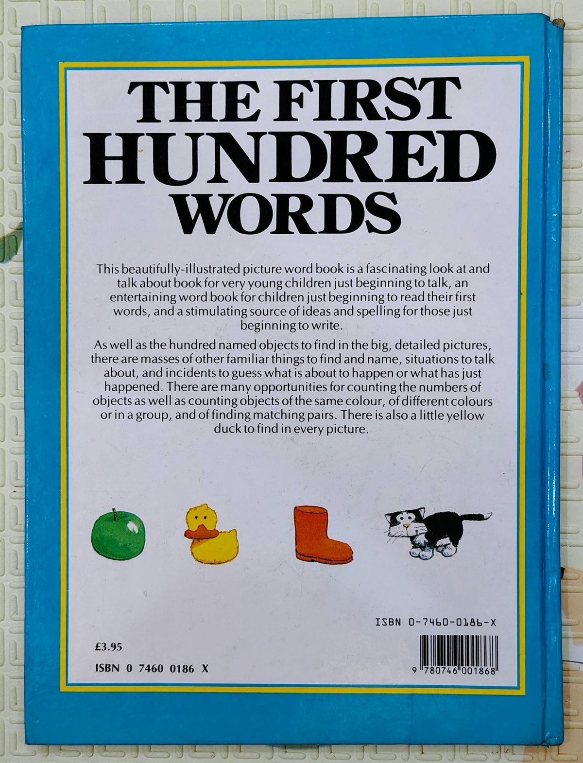 The First Hundred Words by Heather Amery & Stephen Cartwright | Usborne