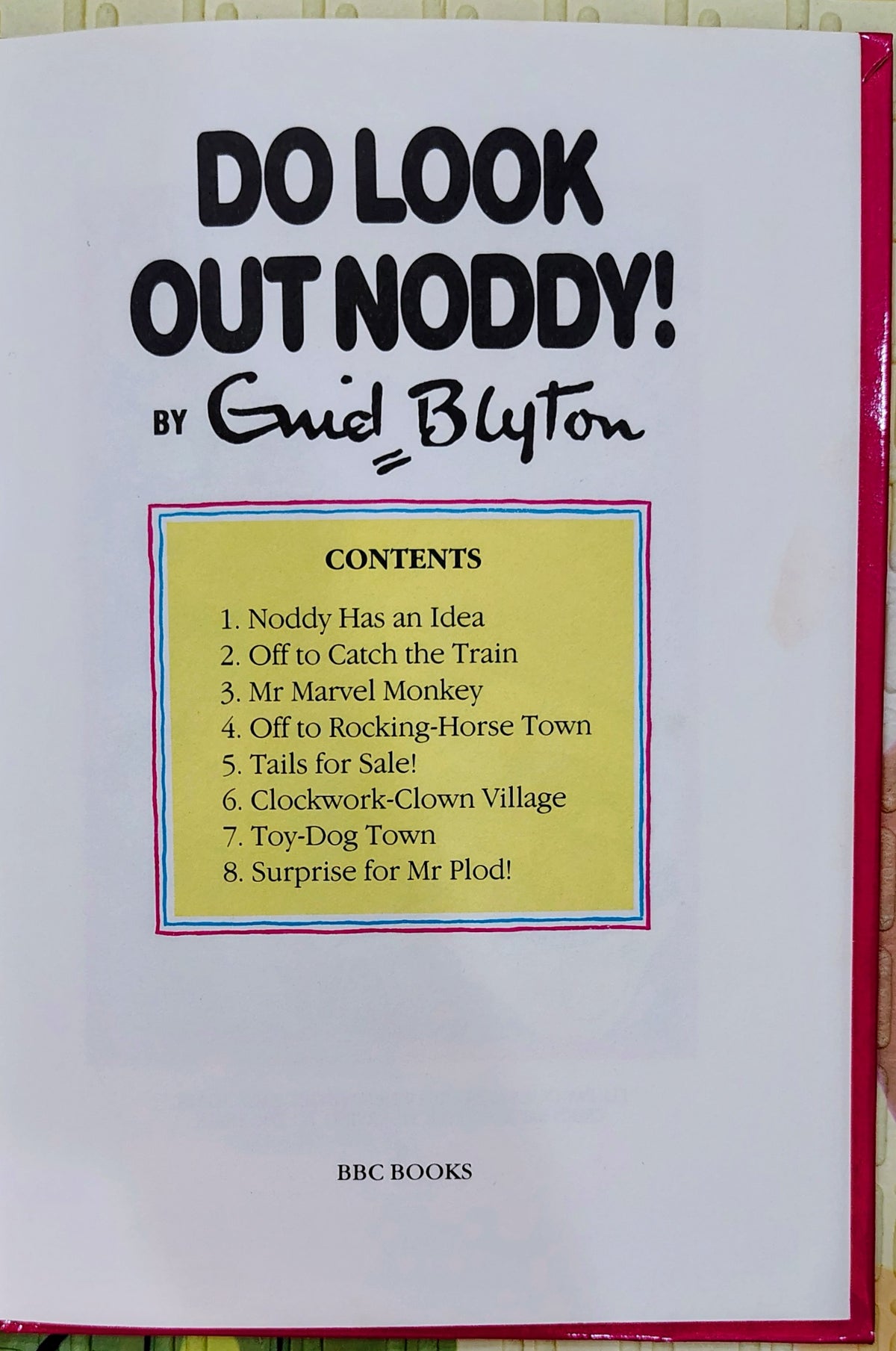 Do Look Out Noddy! by Enid Blyton | BBC | Chapter book