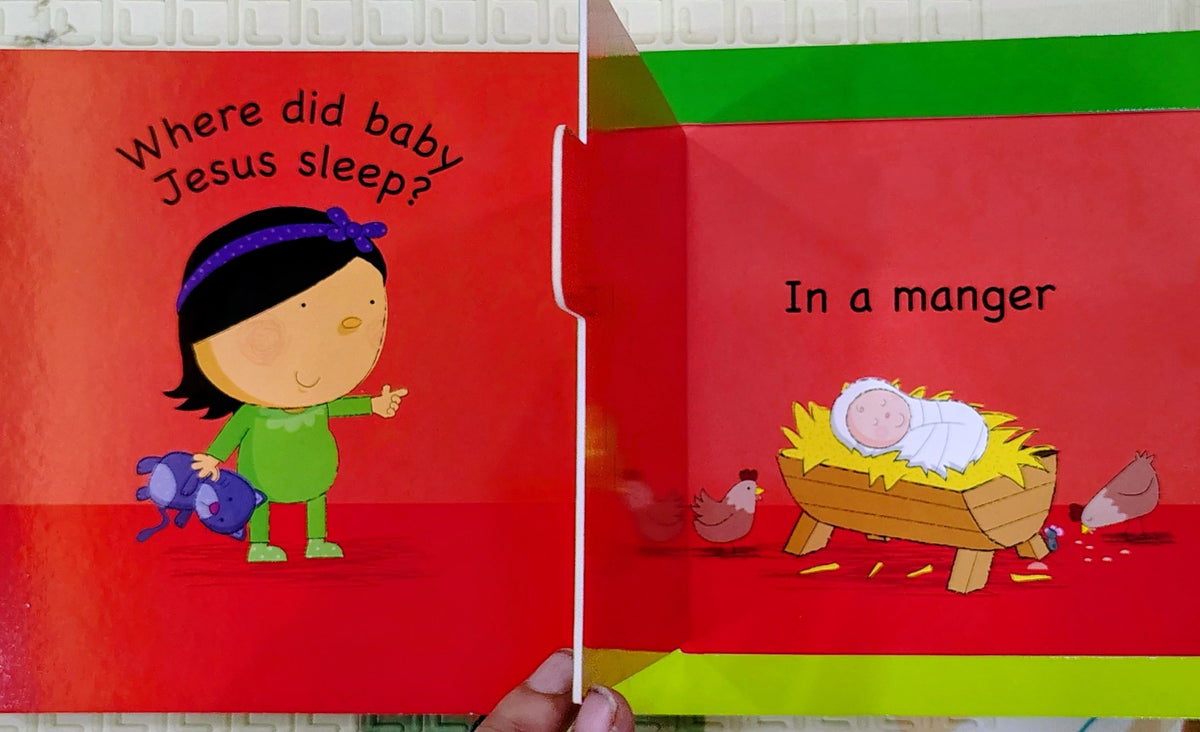 Christmas Bible Friends  by Mike Byrne | Giant Flap Boardbook