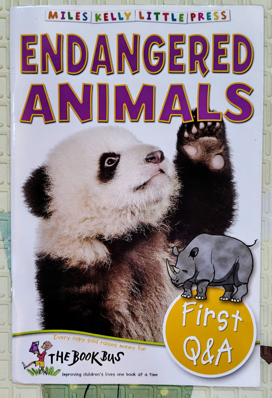 Endangered Animals by Miles Kelly | First Q&A | Book Bus