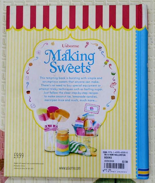 Making Sweets by Usborne | Delicious Recipe Book