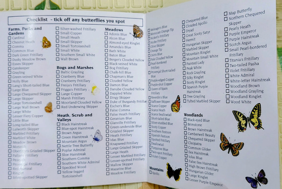 Pocket Spotters Butterflies | Nature Guide | Non-Fiction