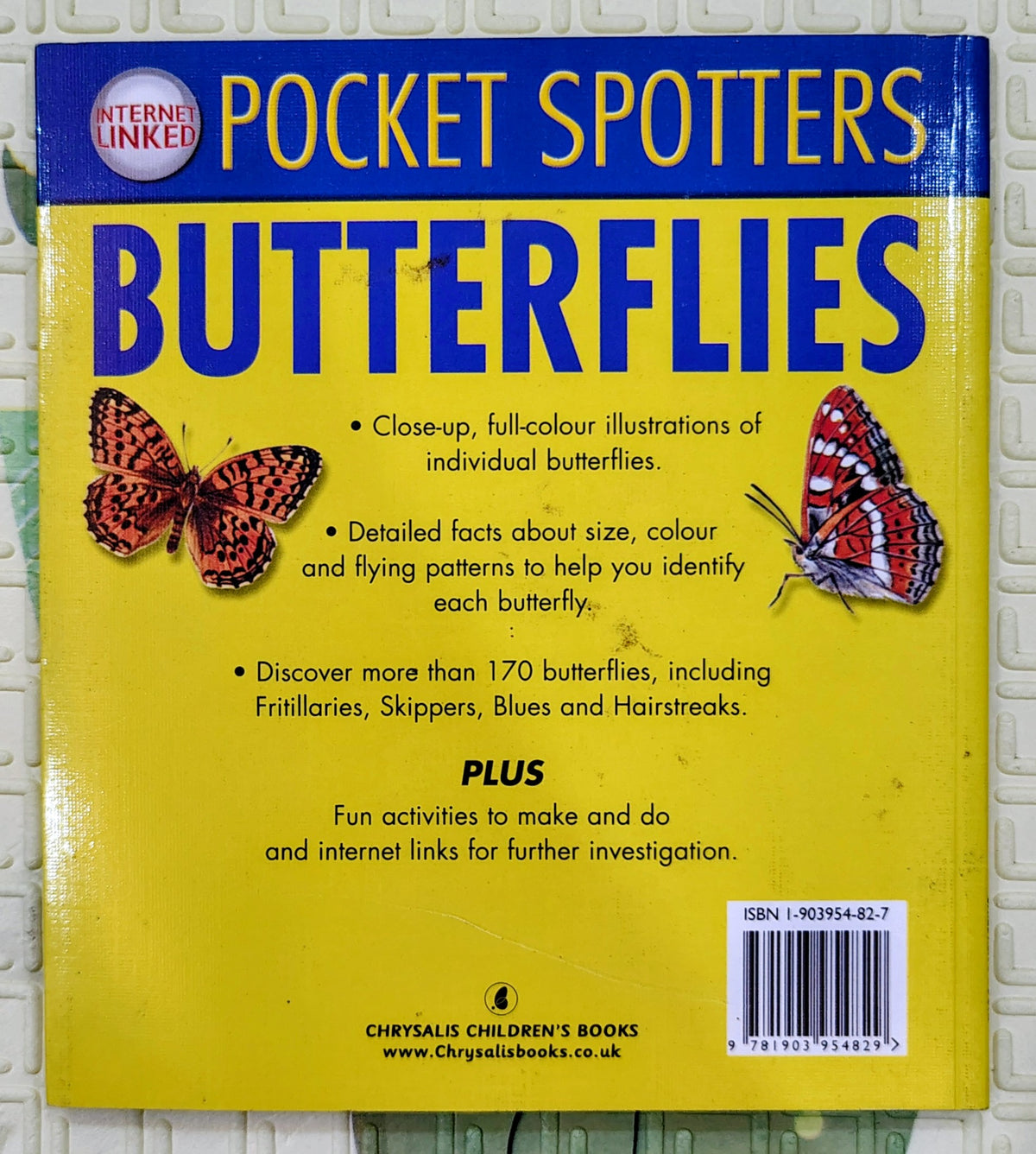 Pocket Spotters Butterflies | Nature Guide | Non-Fiction