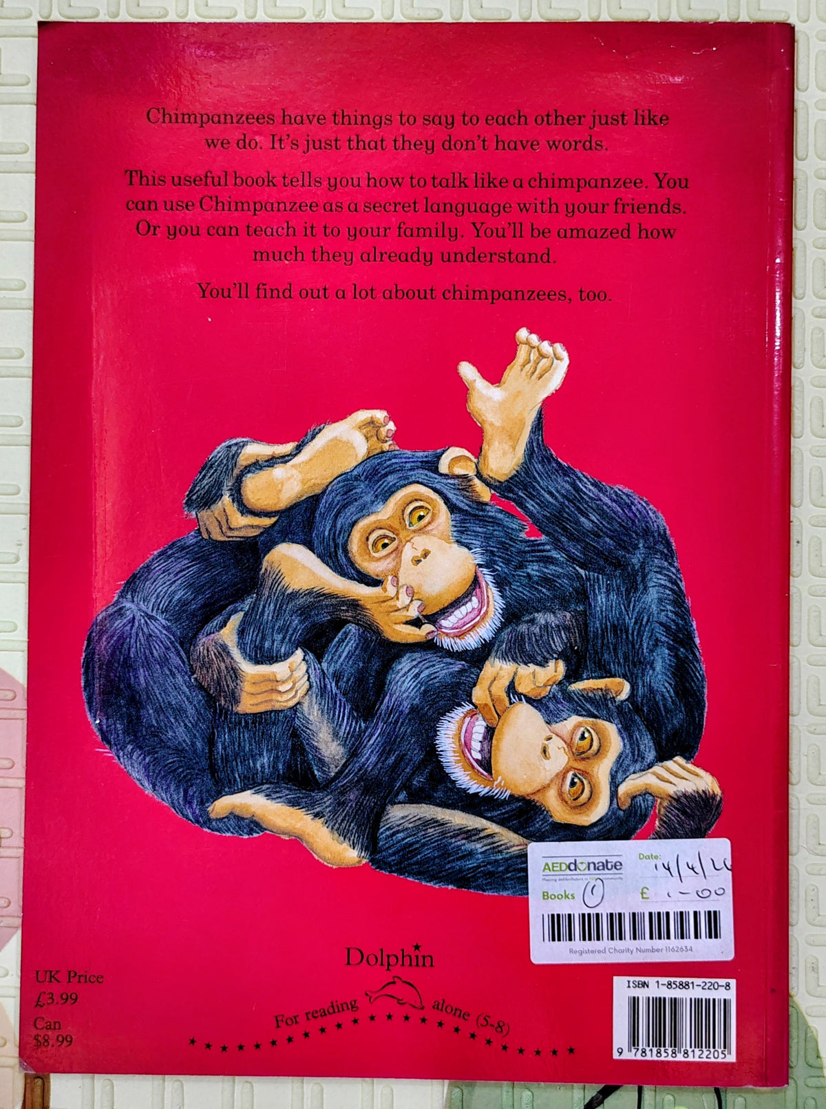 How to Speak Chimpanzee by Richard Brassey | Humor & Animals