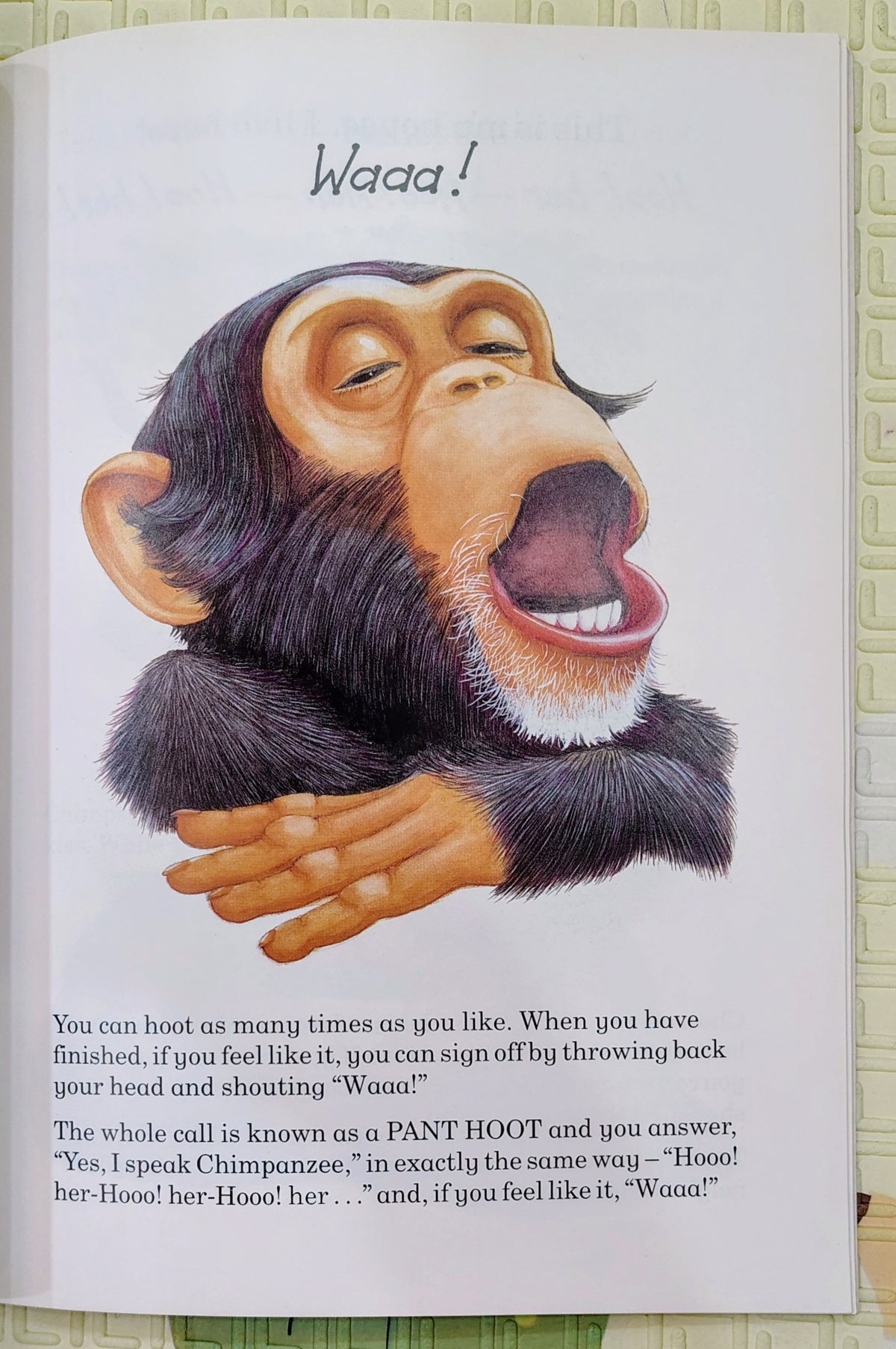 How to Speak Chimpanzee by Richard Brassey | Humor & Animals
