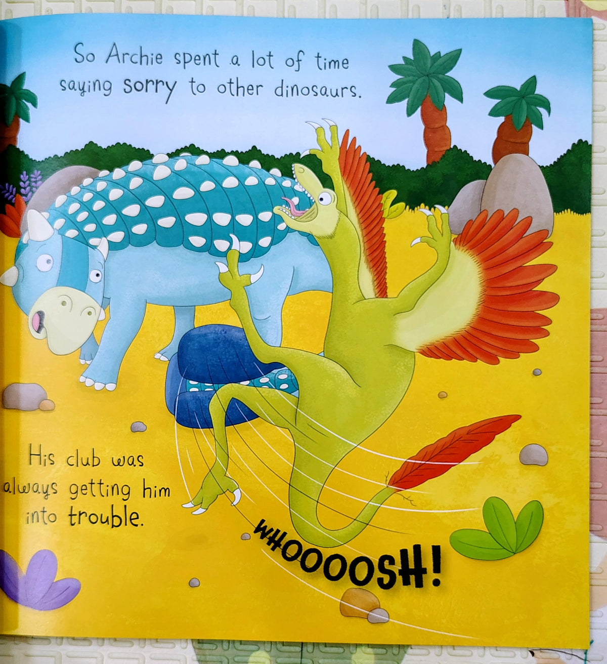 Dinosaur Adventures: Ankylosaurus - The Clumsy Club by Fran Bromage | Miles Kelly