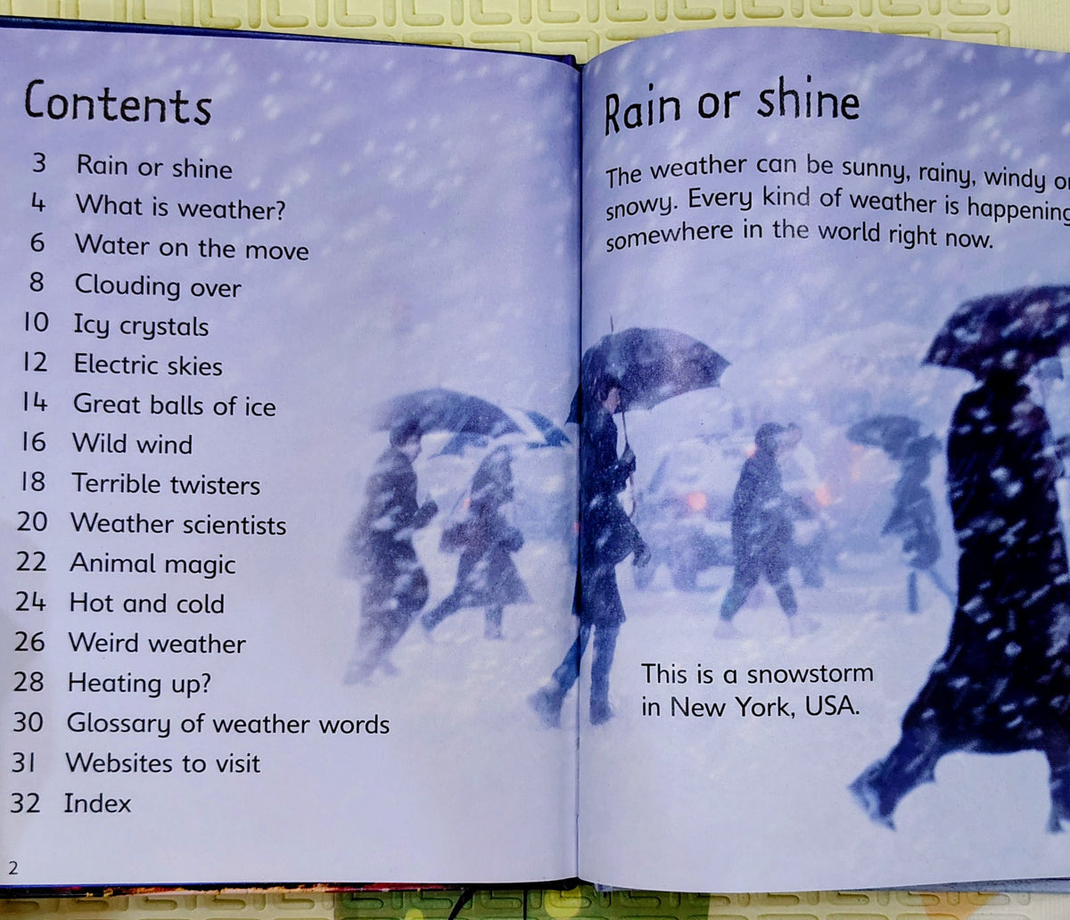 Weather by Usborne | Usborne Beginner