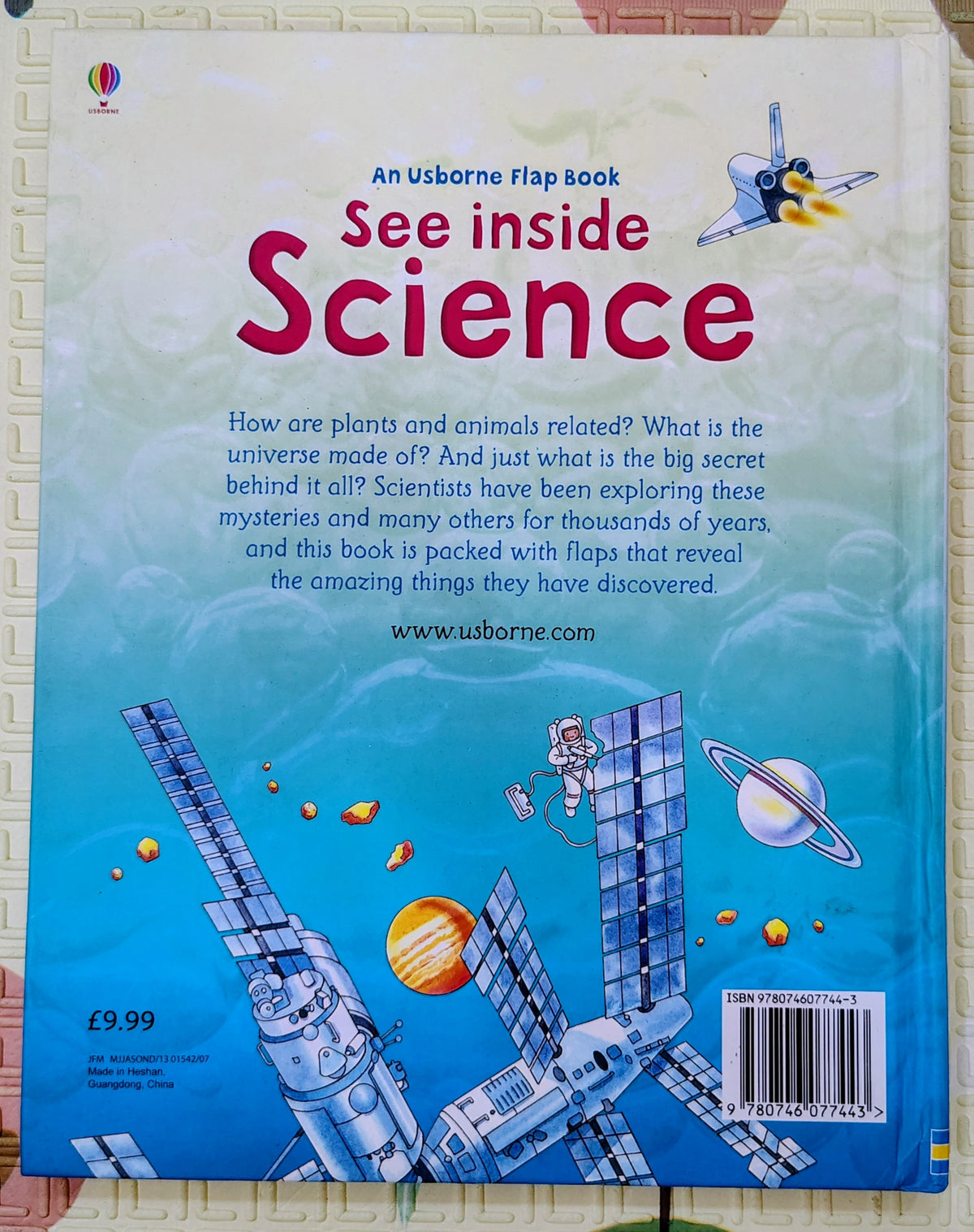 See Inside Science by Alex Frith and Colin King | Usborne Lift the Flap