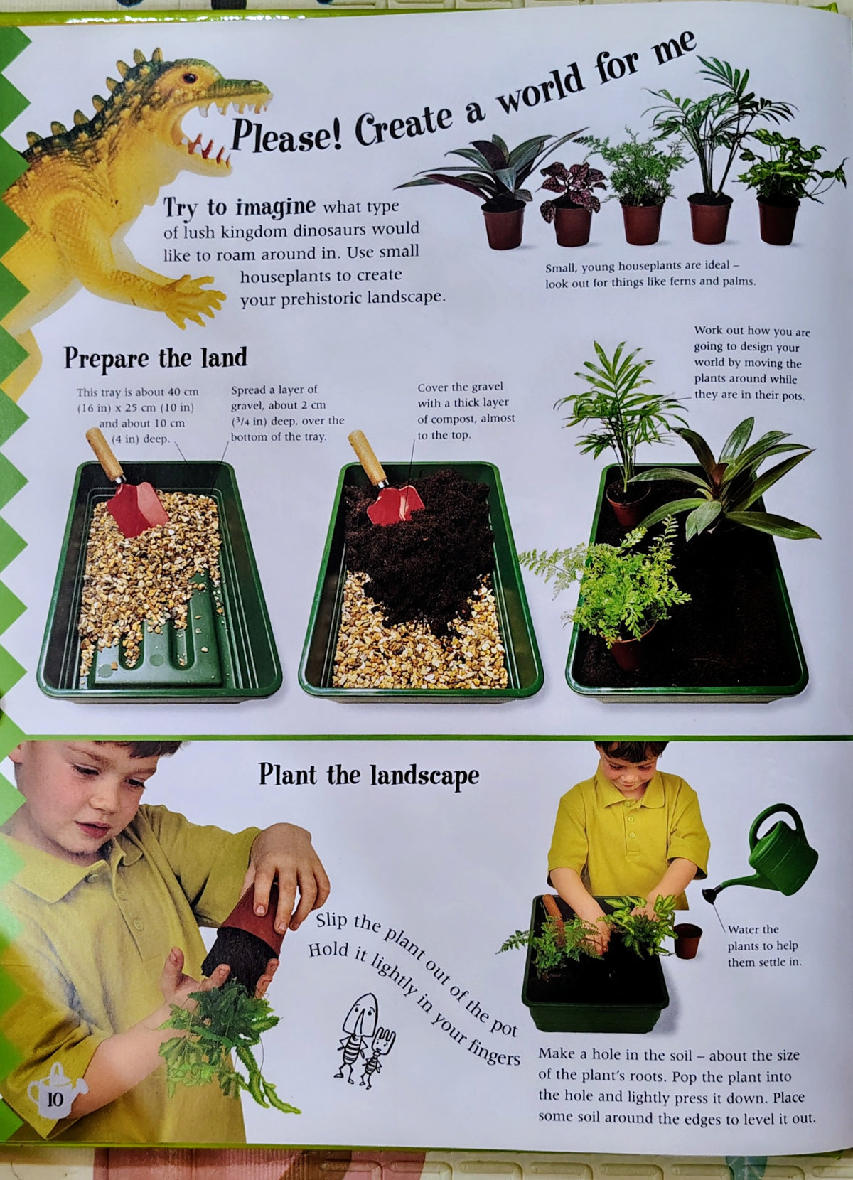 The Gardening Book by Jane Bull | DK | 50 activities