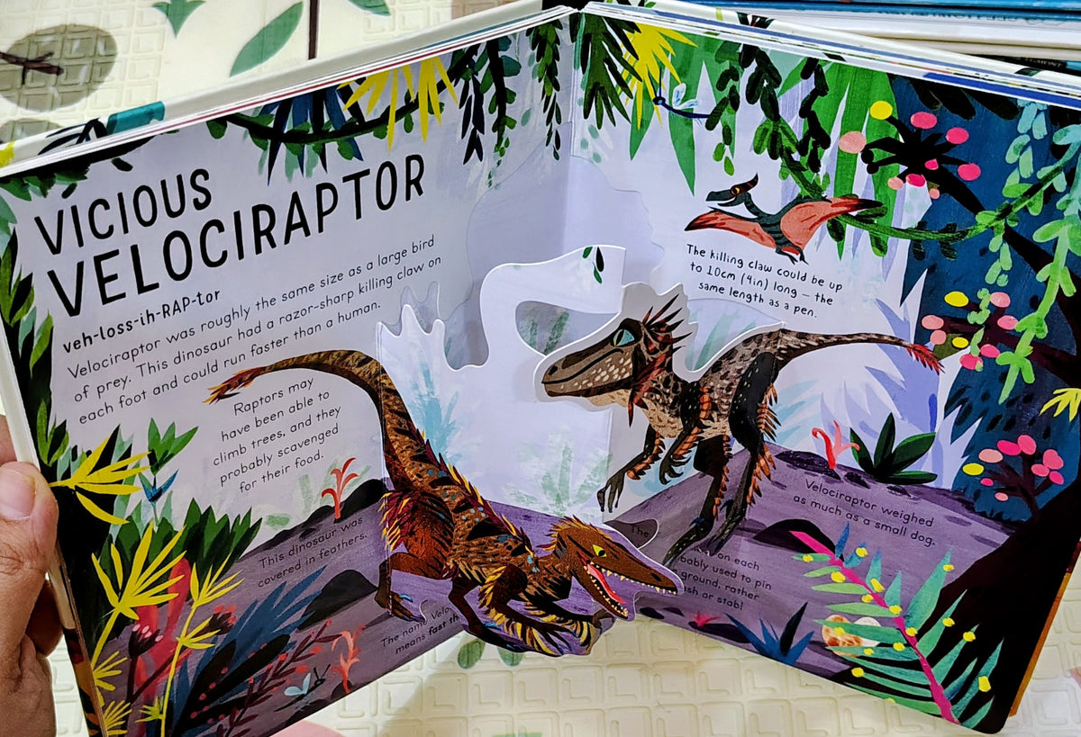 Age of the Dinosaurs by Christiane Engel | Pop up Non fiction