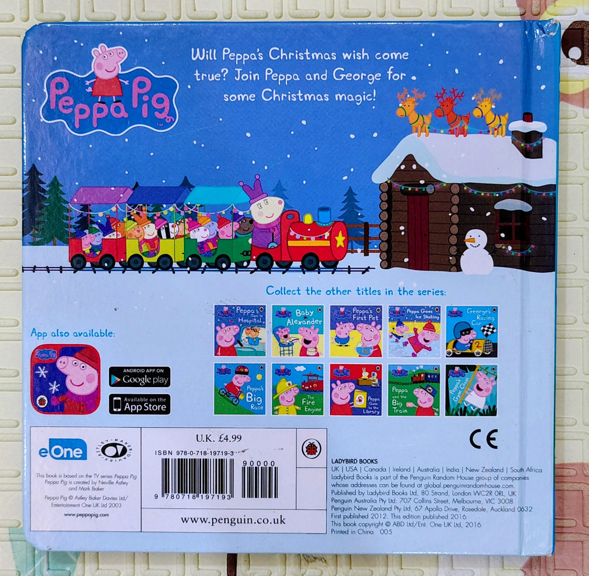 Peppa's Christmas Wish by Neville Astley and Mark Baker | Ladybird Boardbook
