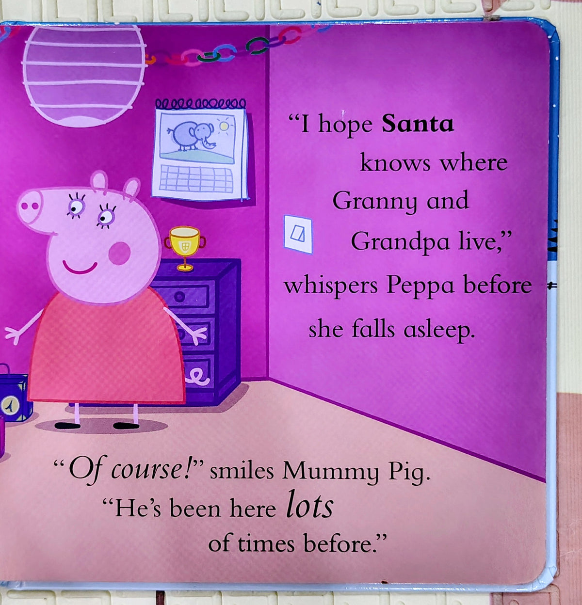 Peppa's Christmas Wish by Neville Astley and Mark Baker | Ladybird Boardbook