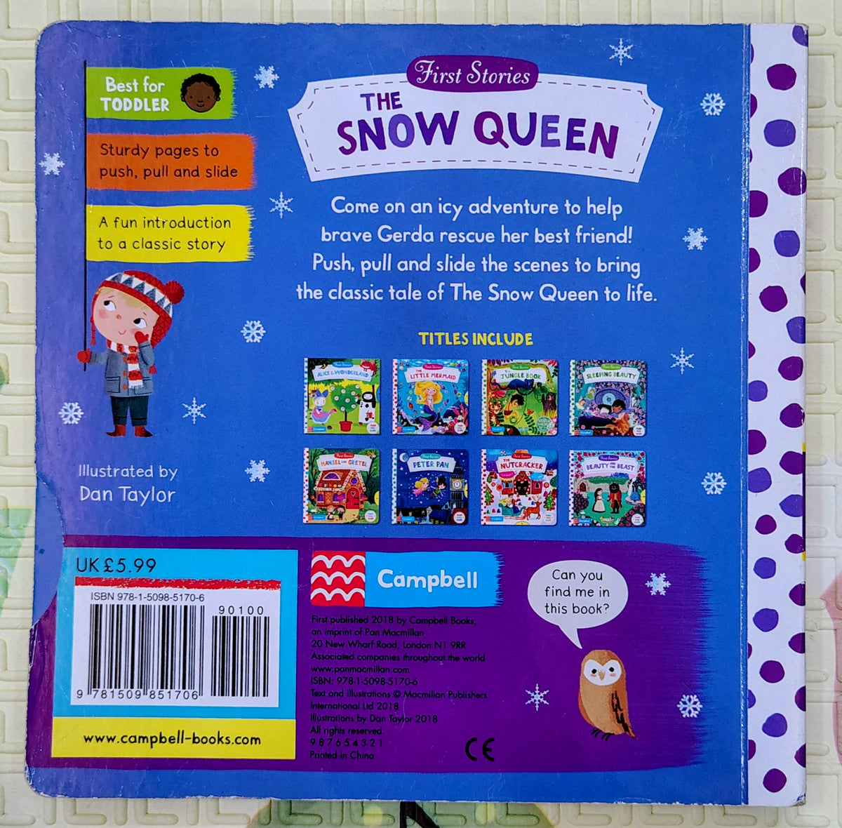 The Snow Queen by Campbell | First Stories | Push Pull Slide