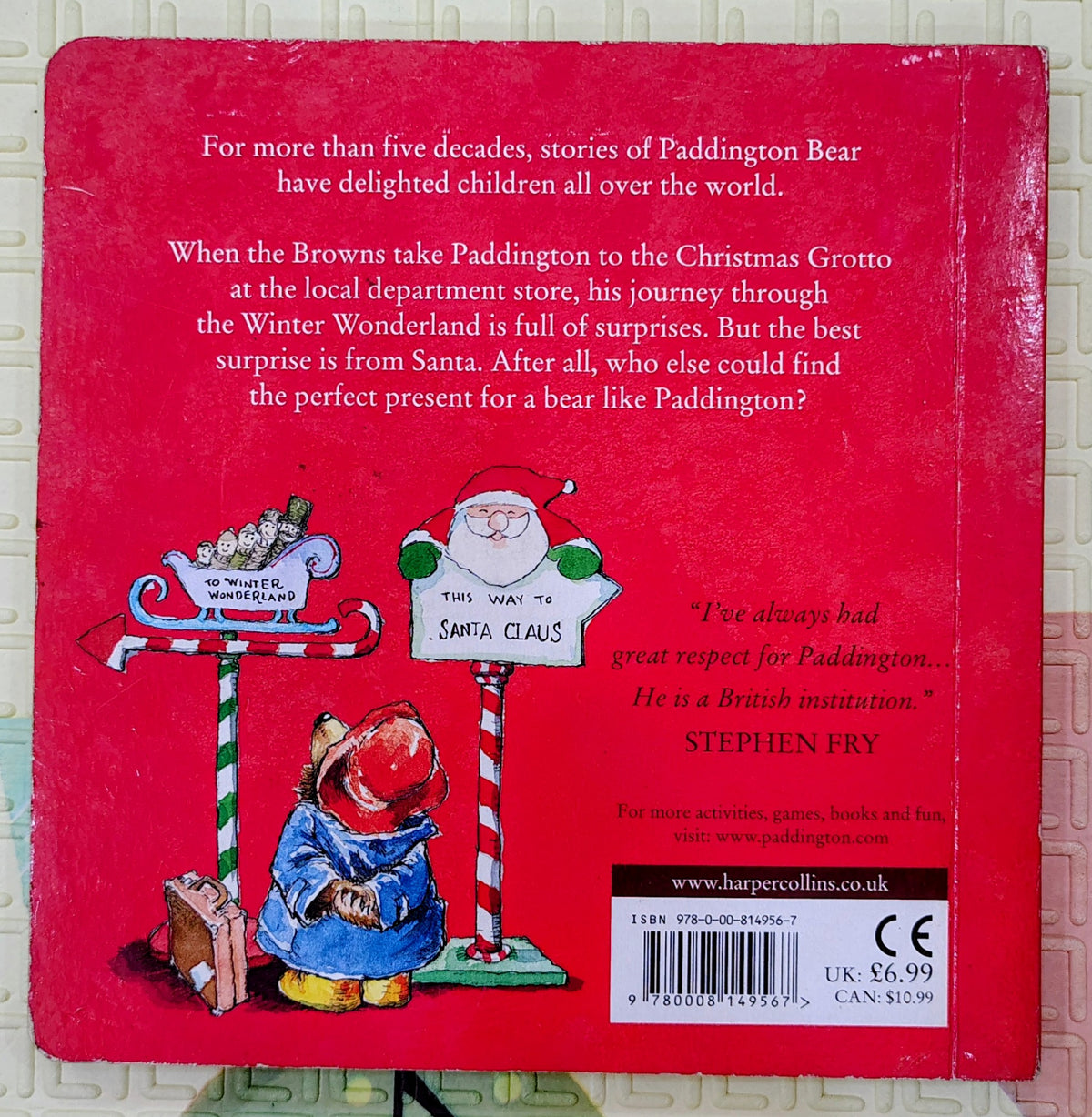 Paddington and the Christmas Surprise by Michael Bond | HarperCollins Boardbook