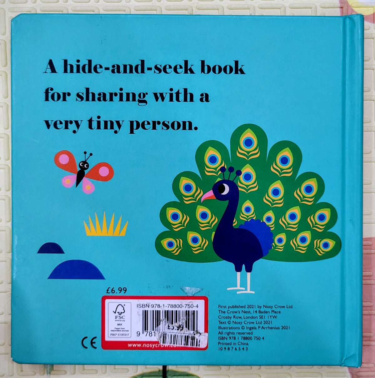 Where's Mrs Tiger? by Ingela P. Arrhenius | Nosy Crow Felt Lift the Flap