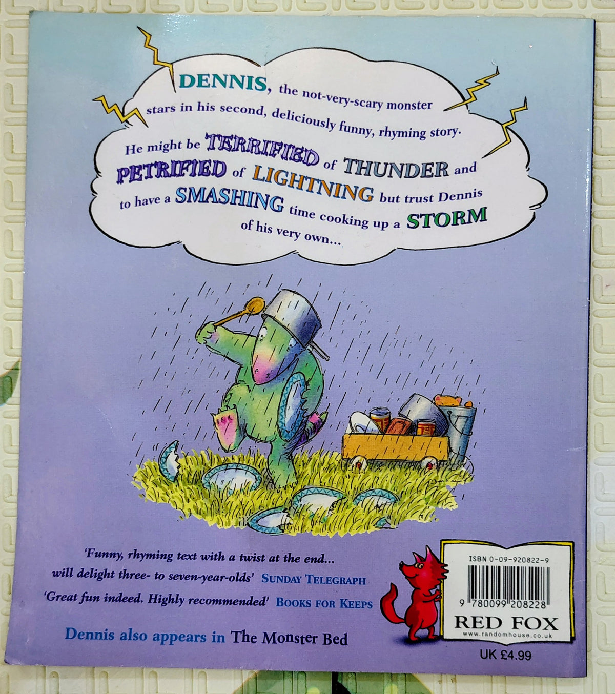 The Monster Storm by Jeanne Willis & Susan Varley | Red Fox