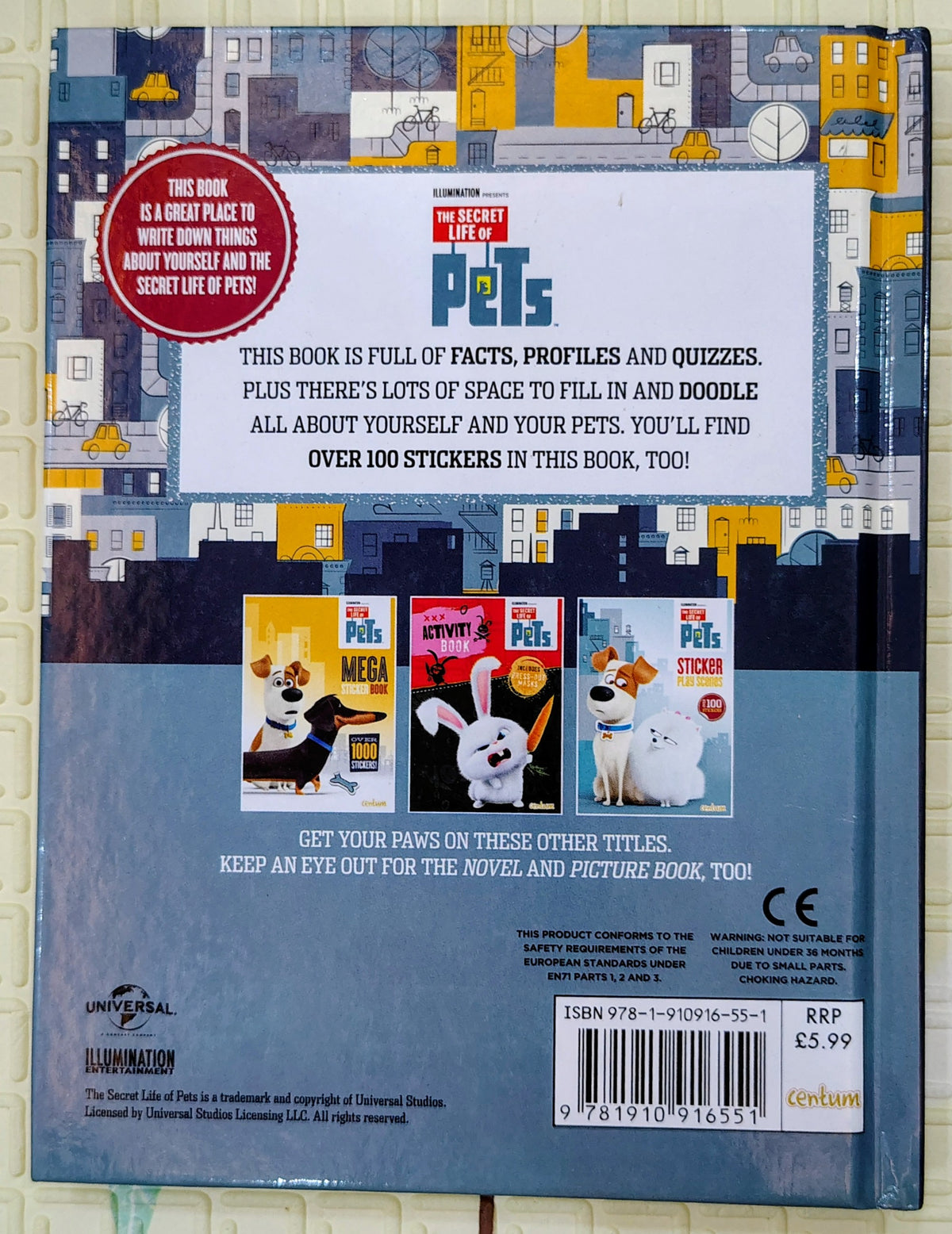 All About the Pets and Me! by Centum Books | Activity and Sticker Book