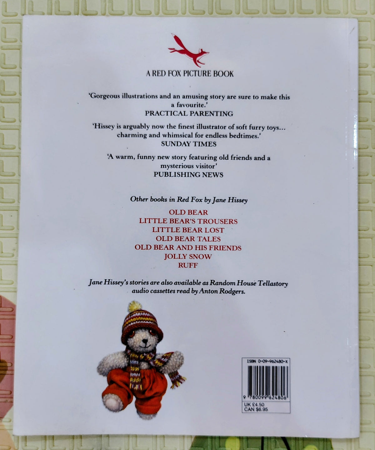 Jolly Tall by Jane Hissey | Red Fox