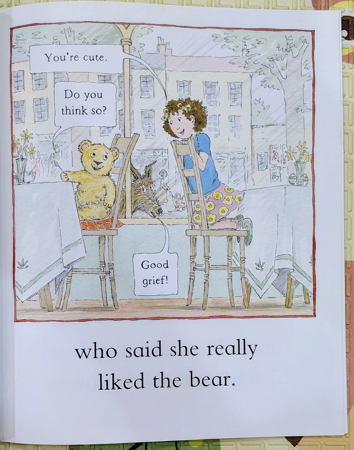 This is the Bear and the Bad Little Girl by Sarah Hayes & Helen Craig | Walker Books