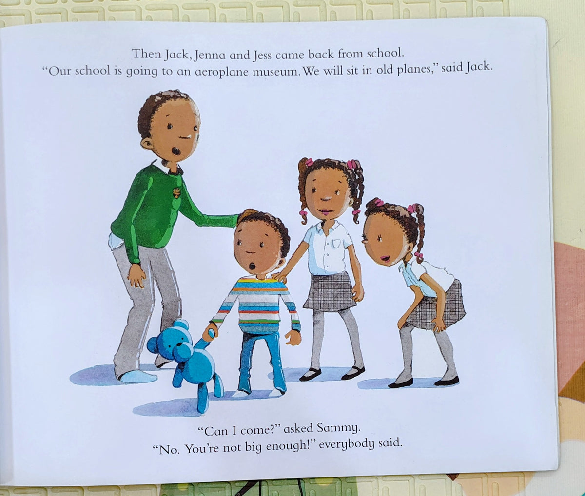 Sammy Goes Flying by Odette Elliott and Georgina McIntyre