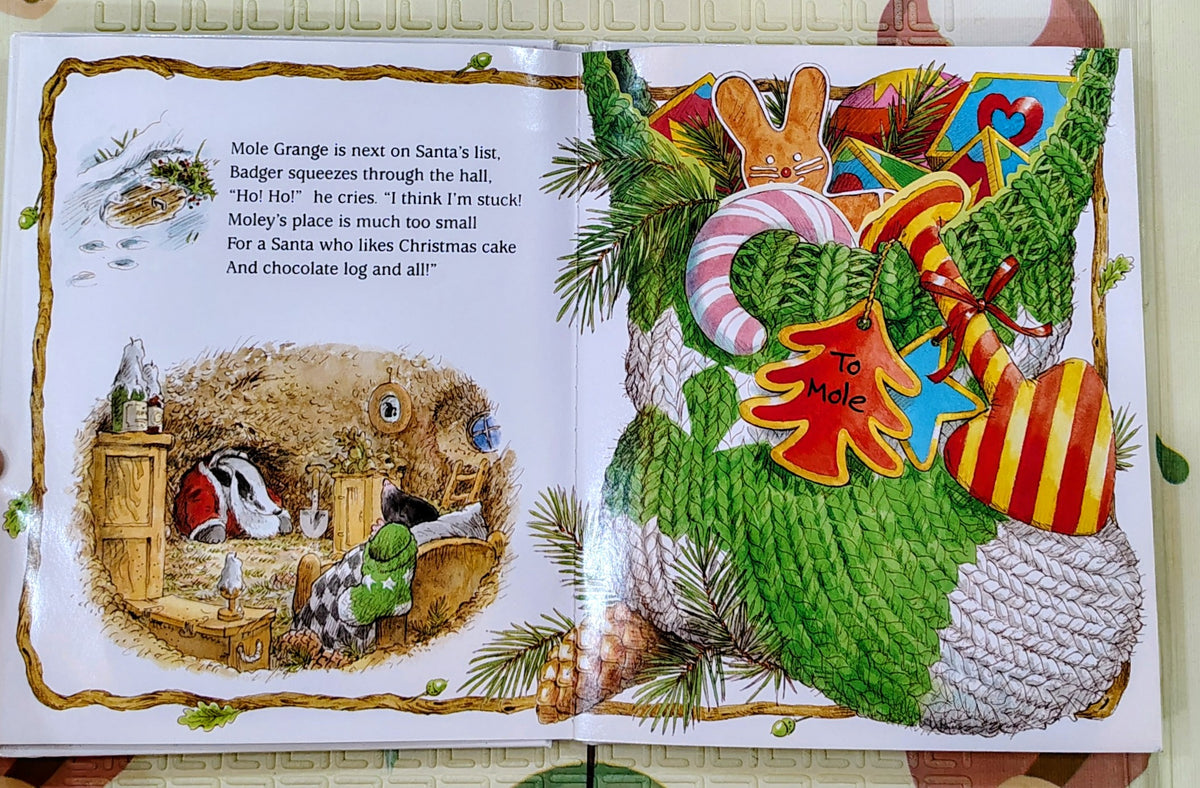 Badger's Christmas Day by Alan & Linda Parry | Oaktree Wood | Holiday Story