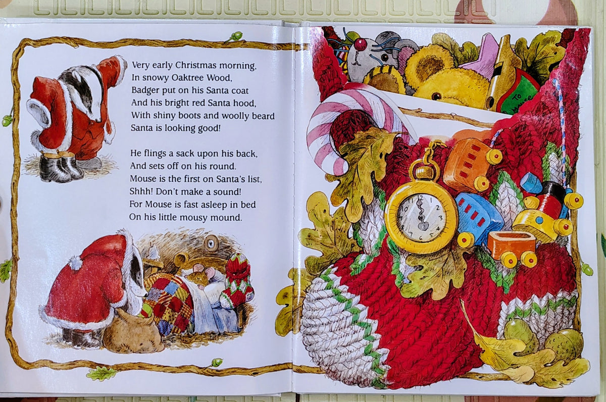 Badger's Christmas Day by Alan & Linda Parry | Oaktree Wood | Holiday Story