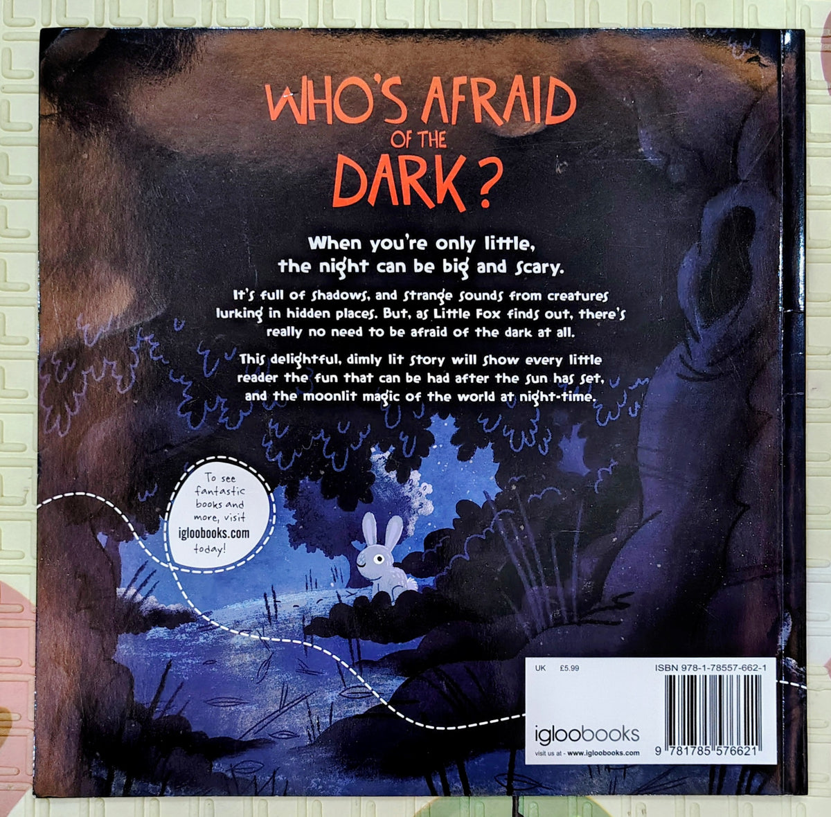 Who's Afraid of the Dark? by Melanie Joyce | Bedtime Story IglooBooks