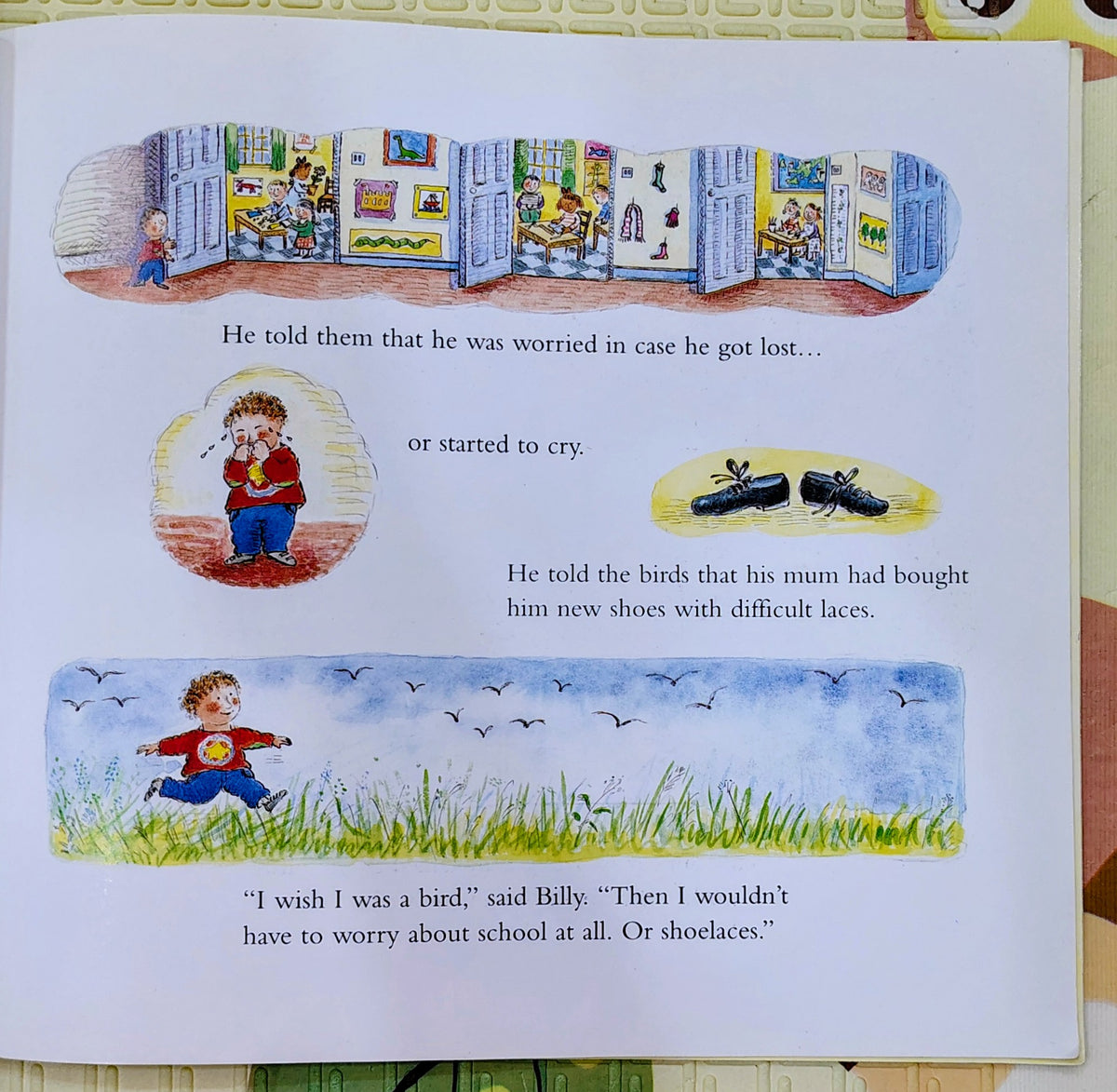 Billy and the Big New School by Catherine and Laurence Anholt | Orchard