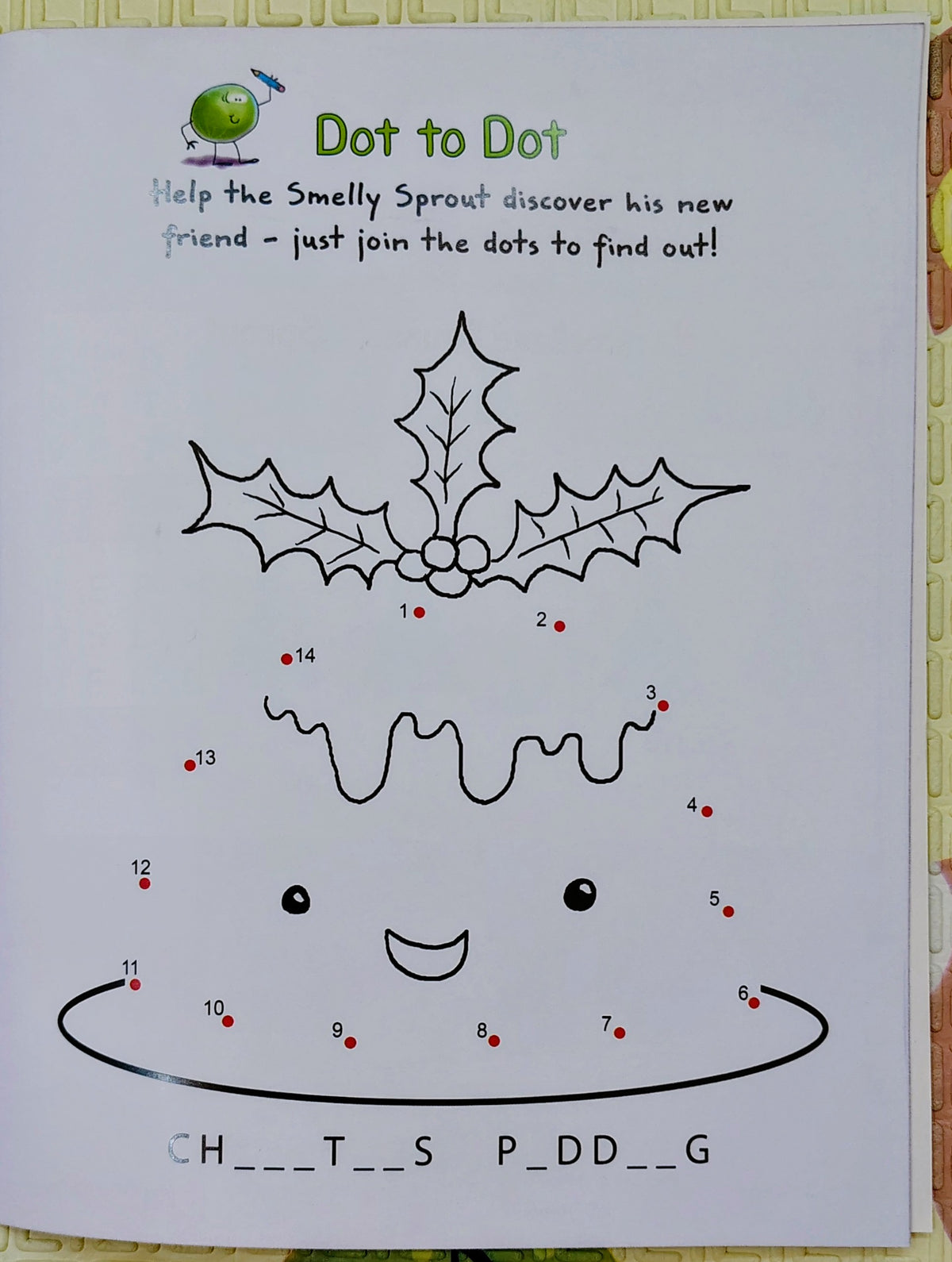 The Smelly Sprout Sticker Activity Book by Allan Plenderleith