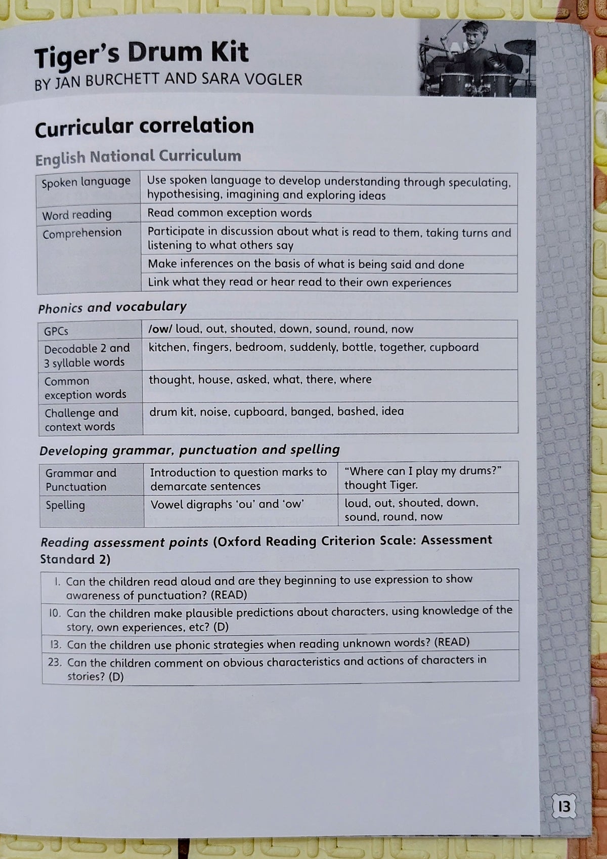 Guided Reading Notes: Making a Noise by Maureen Lewis | Oxford University Press