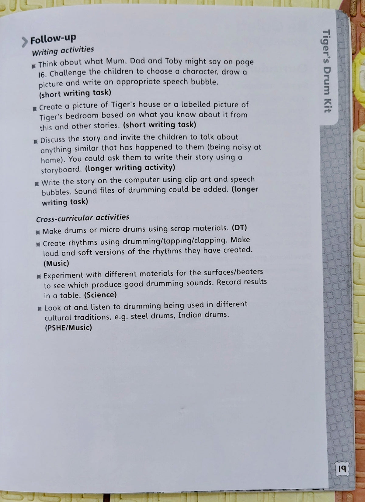 Guided Reading Notes: Making a Noise by Maureen Lewis | Oxford University Press