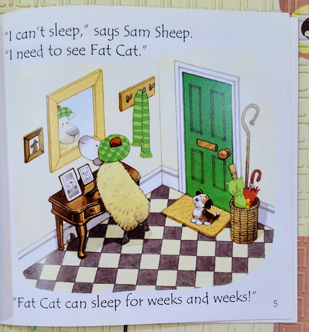 Sam Sheep Can't Sleep by Phil Roxbee Cox | Usborne Phonics Readers