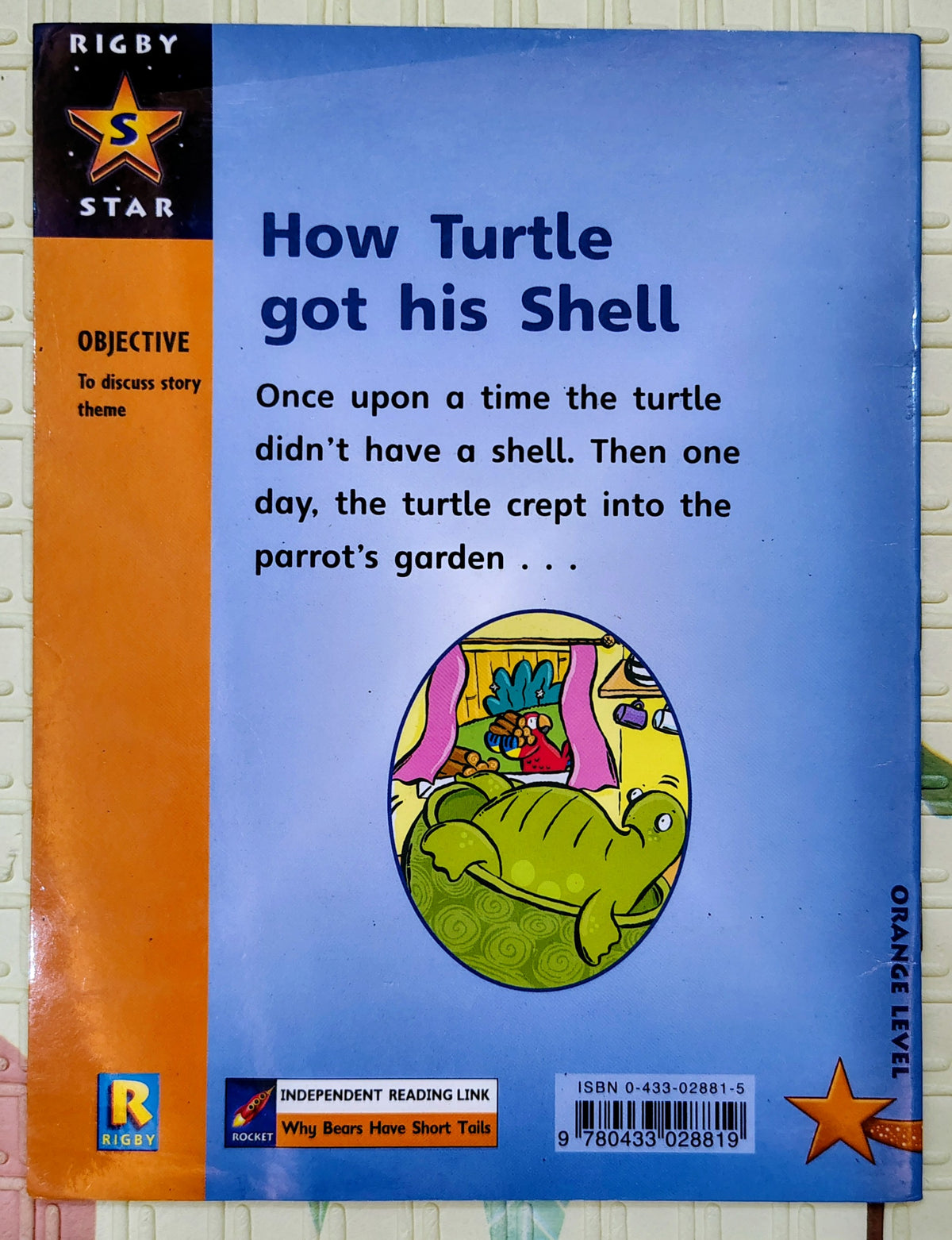 How Turtle Got His Shell by Susan Akass | Rigby Star Book