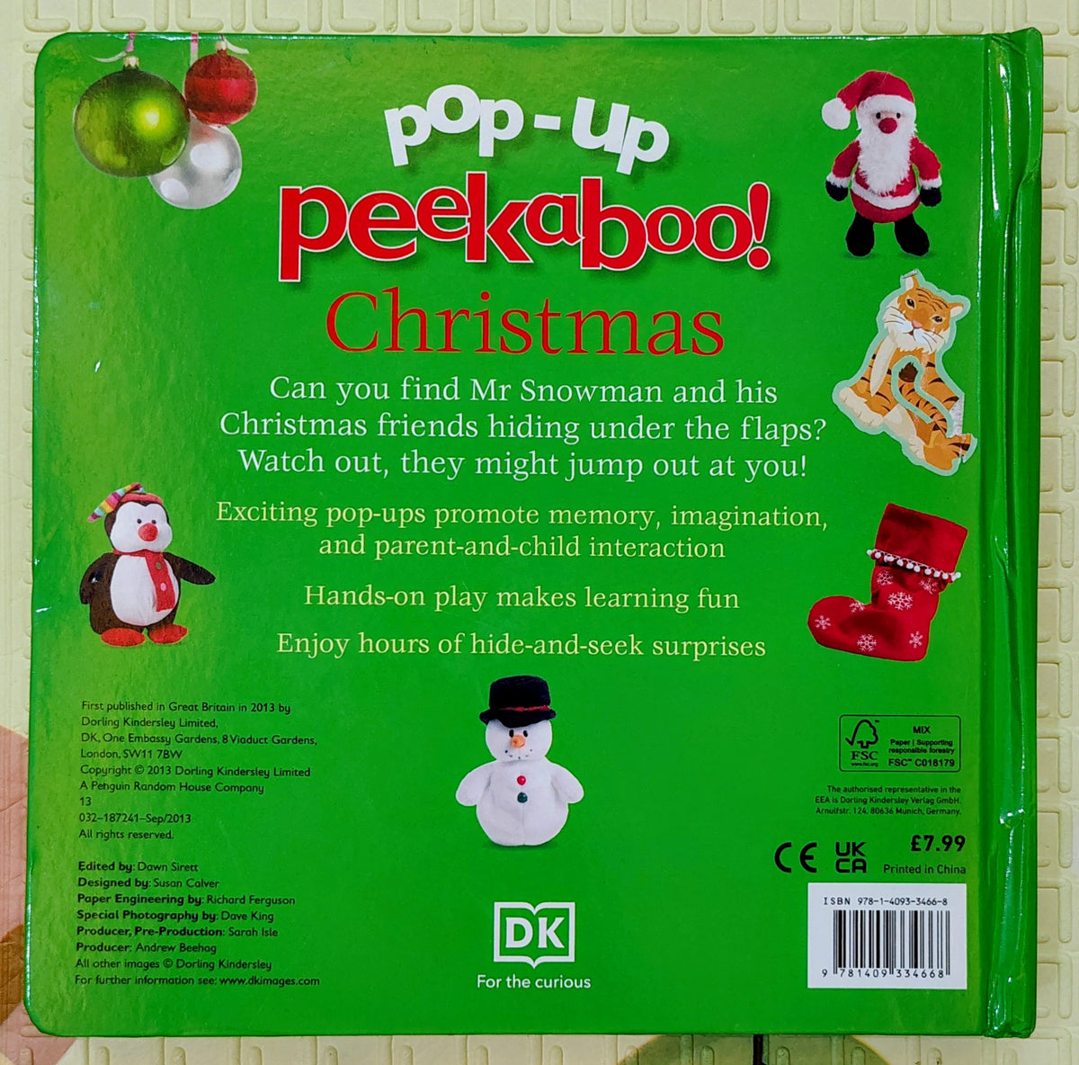 Pop-Up Peekaboo! Christmas | DK