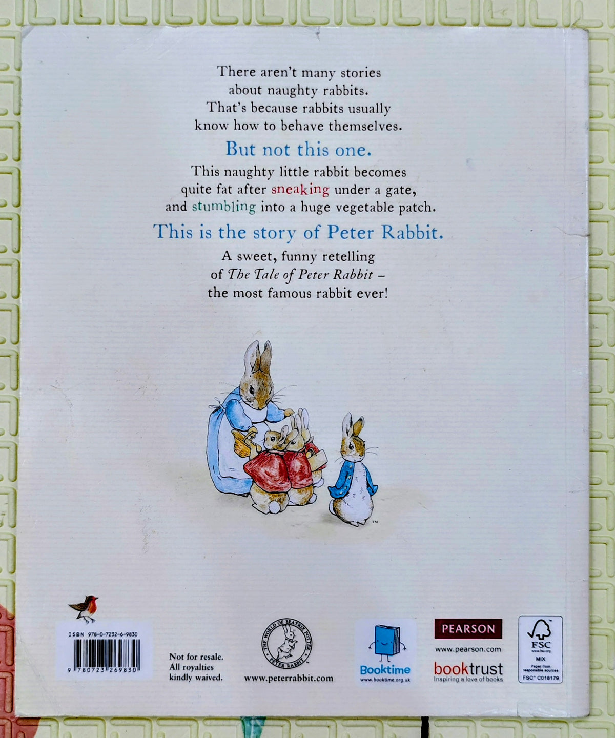 The Tale of a Naughty Little Rabbit Based on Story by Beatrix Potter | Booktrust
