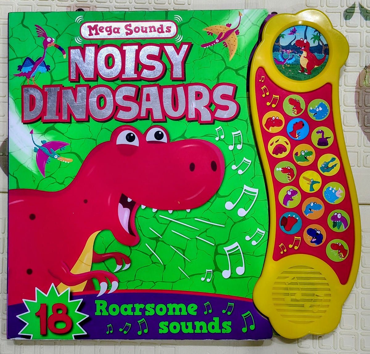 Mega Sounds Noisy Dinosaurs | 18 Roarsome Sounds |  IglooBooks