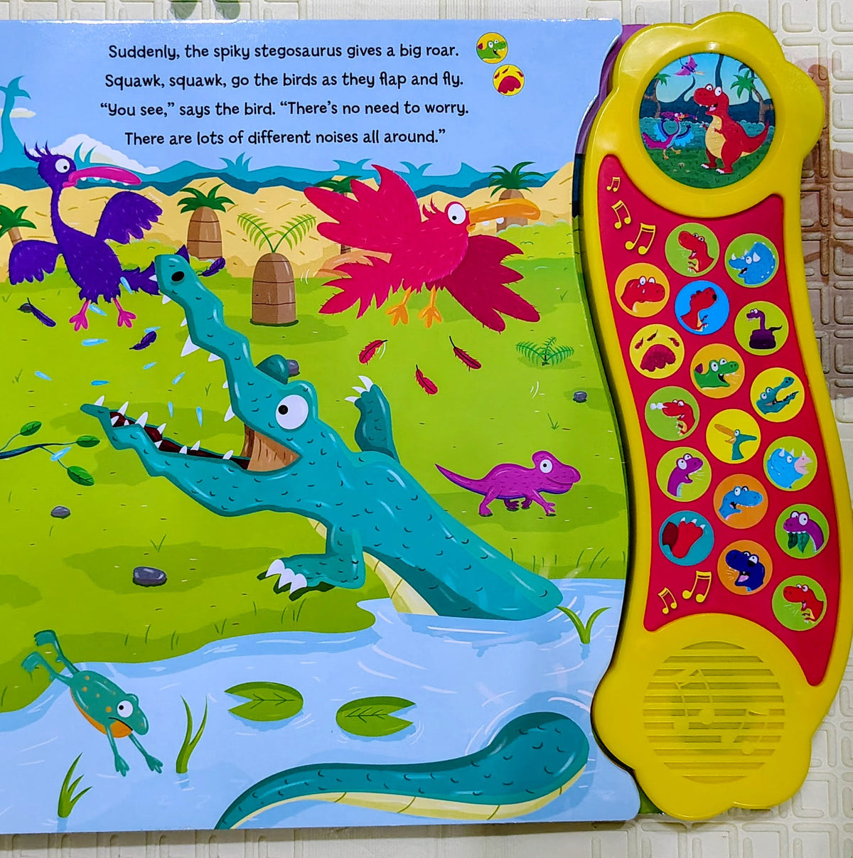 Mega Sounds Noisy Dinosaurs | 18 Roarsome Sounds |  IglooBooks