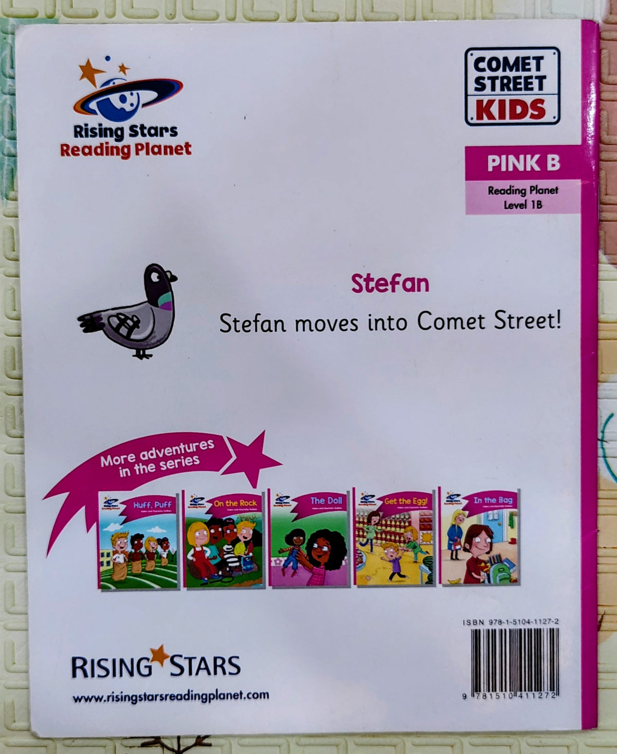 Stefan by Adam and Charlotte Guillain | Rising Stars Reading Level 1