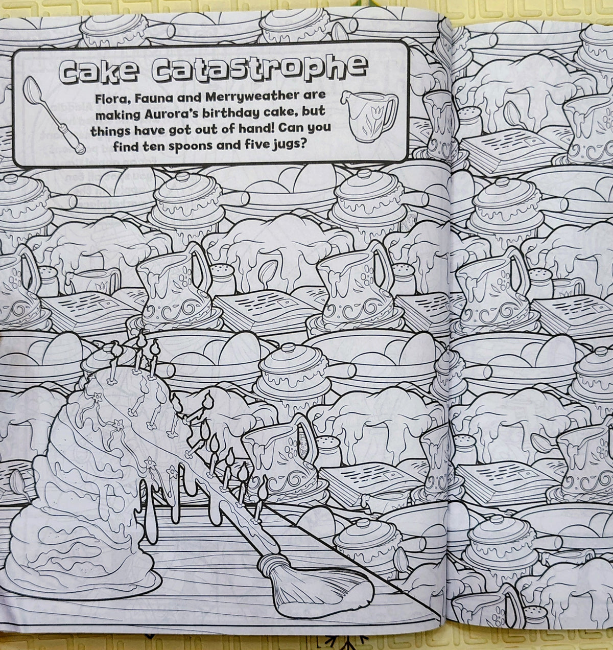 Disney Princess Search & Find Colouring | Activity Book