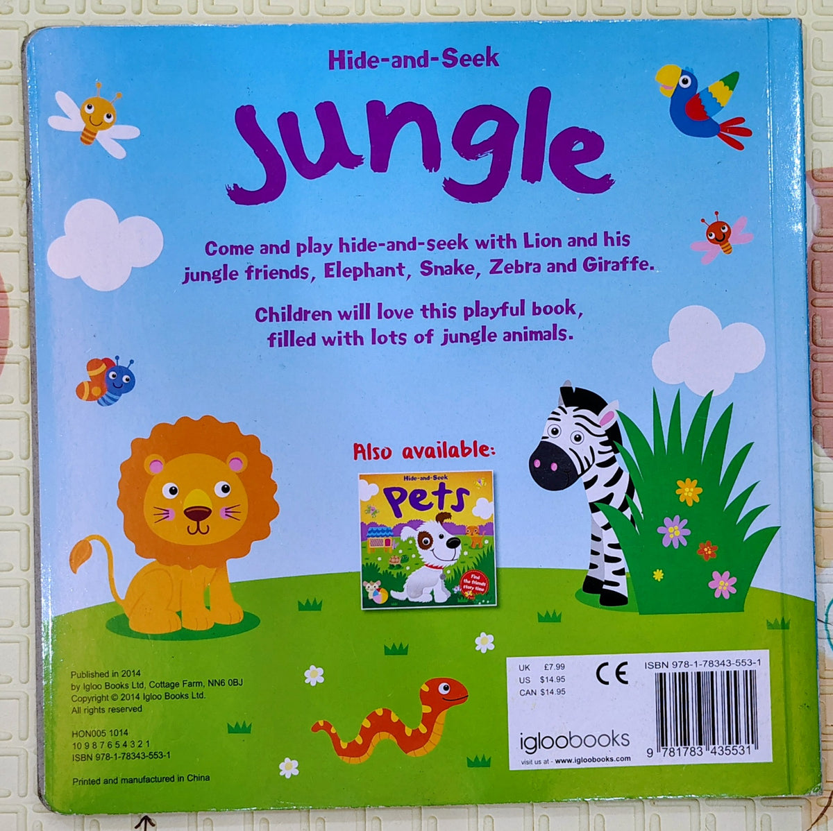 Hide-and-Seek Jungle | IglooBooks
